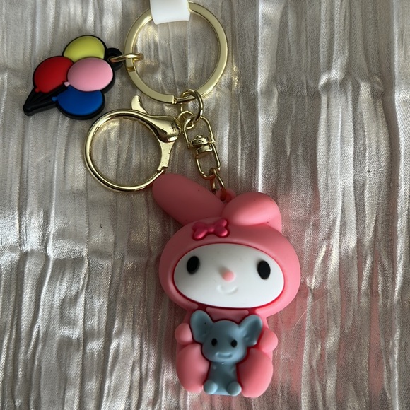 Hello Kitty My Melody keychain new - Picture 2 of 4